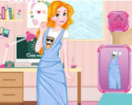 Caitlyn dress up school gyerek HTML5 jtk