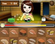 Sushi challenge gyerek HTML5 jtk